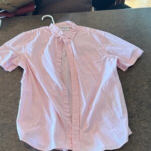 Old Navy Light Pink Casual Button-Down Shirt
